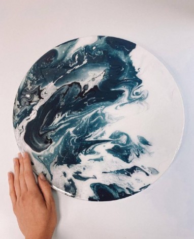 Майстер-клас Fluid Art у Тернополі