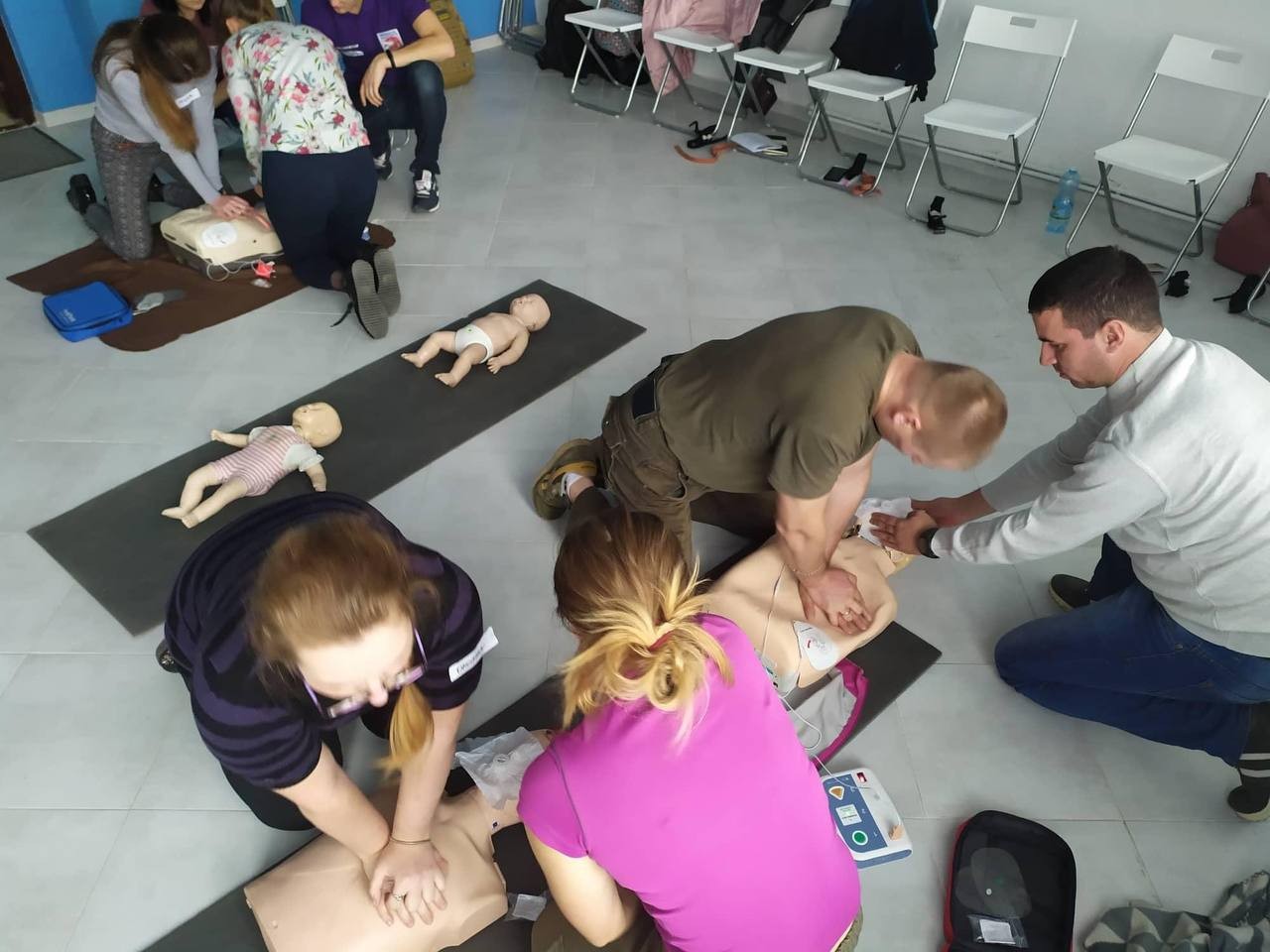Курс домедичної допомоги в надзвичайних ситуаціях та в умовах війни у Львові - фото 4