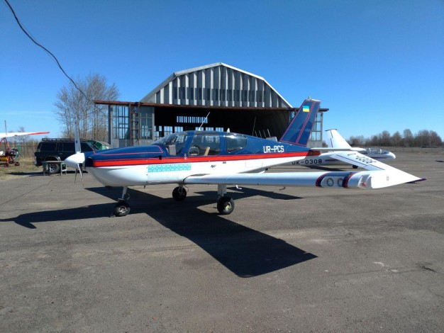 Політ на літаку Socata в Луцьку