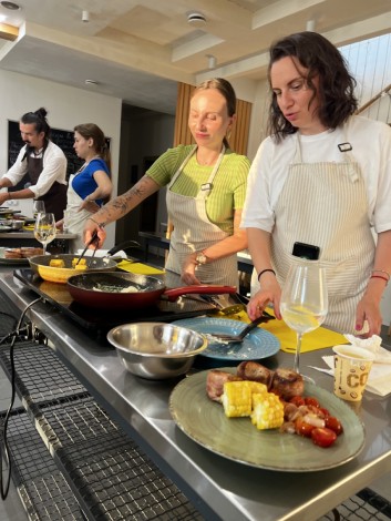 Кулинарный мастер класс в группе в Николаеве