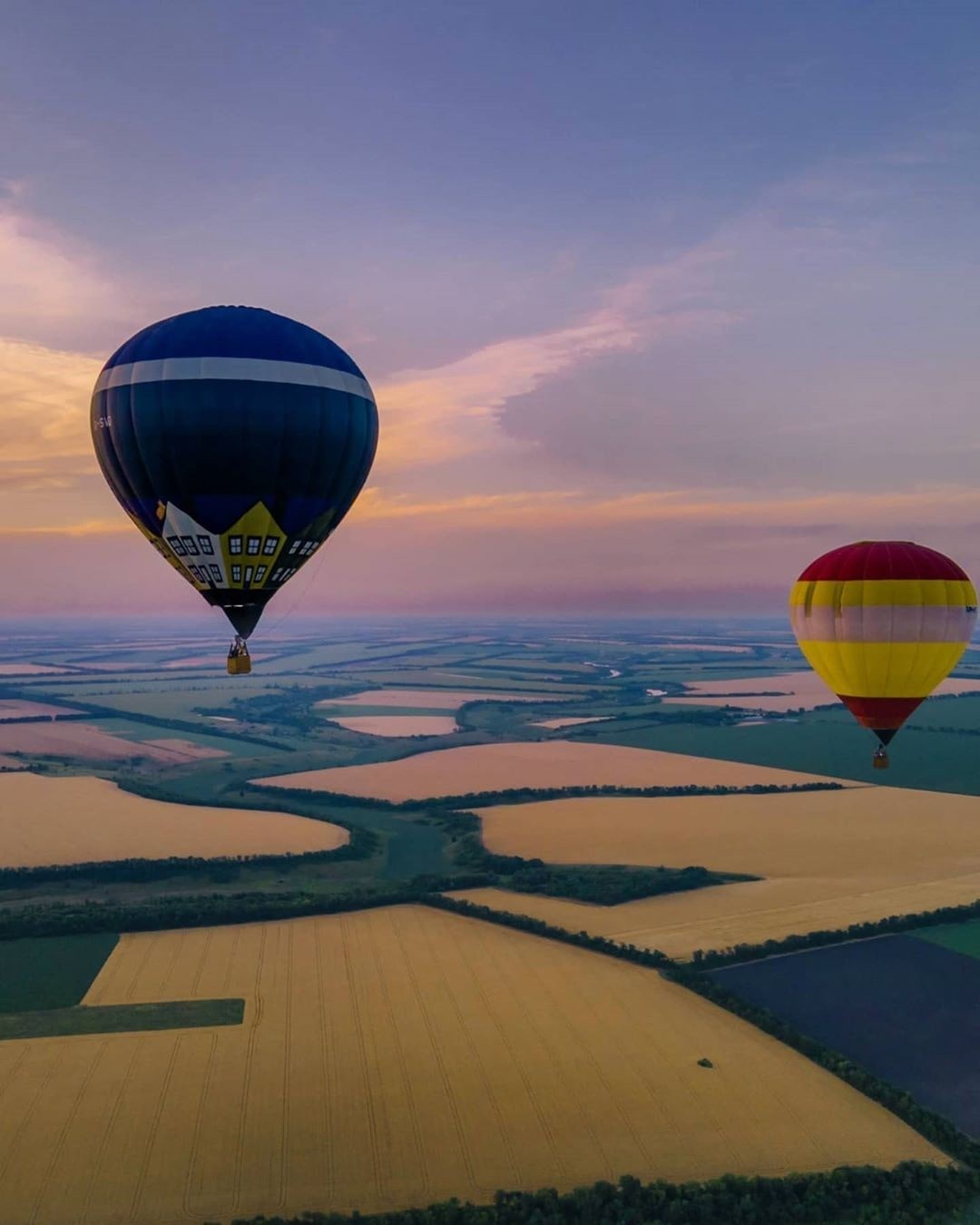 Романтический полет на шаре в Днепре - фото 27