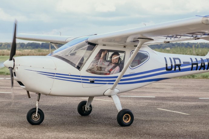 Майстер-клас з пілотування літака