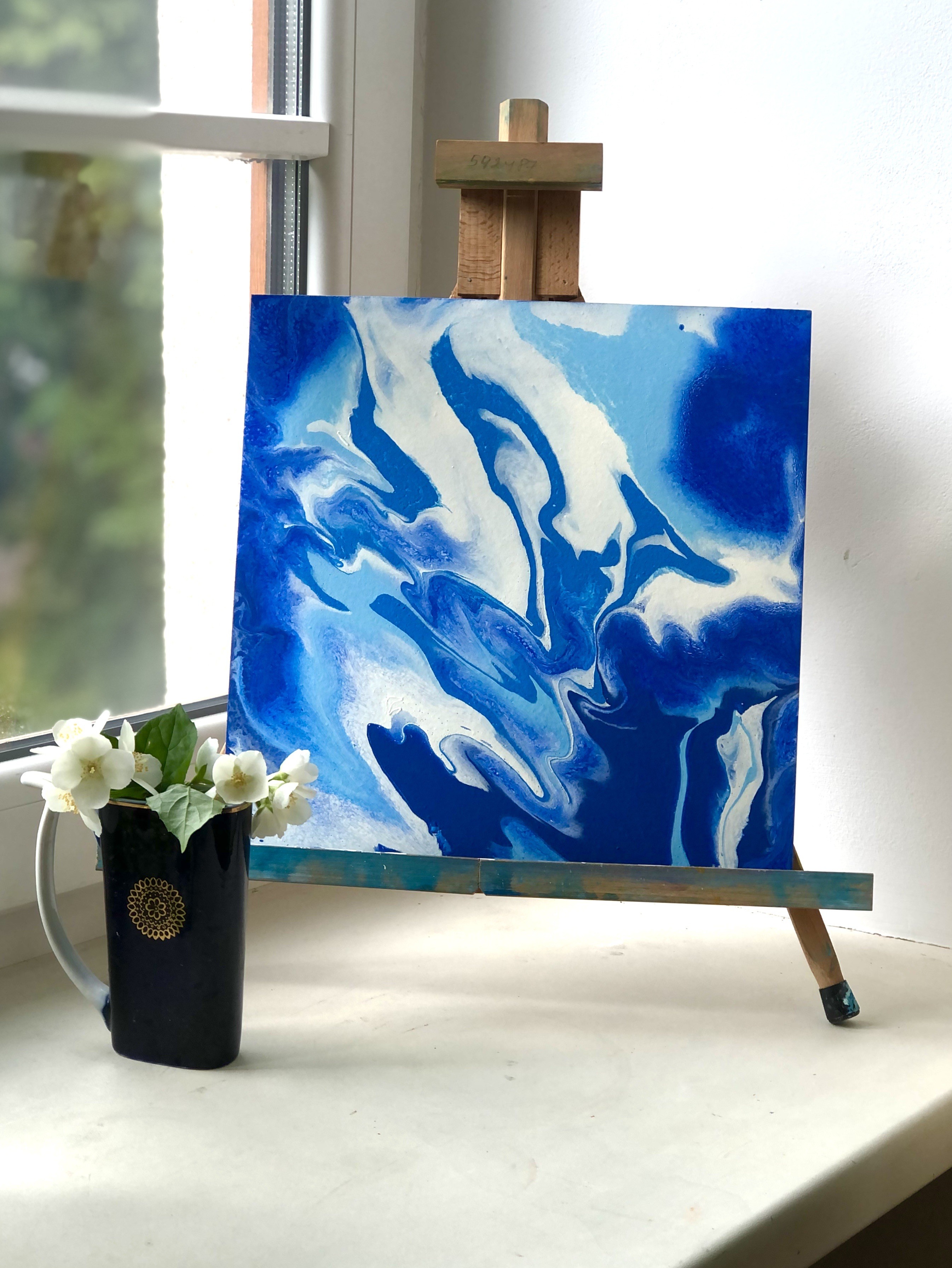 Индивидуальный мастер-класс - Fluid Art в Полтаве - фото 9