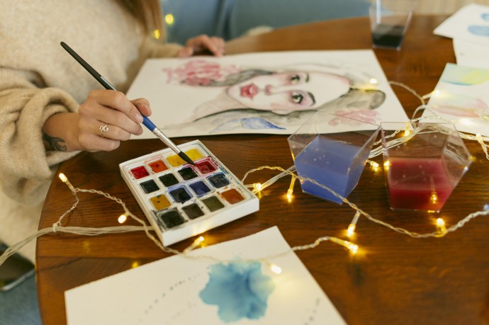 Майстер-клас з акварельного скетчингу у Києві