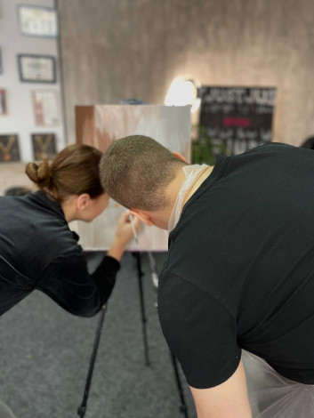 Свидание - Мастер-класс по созданию картины-афирмации в Киеве