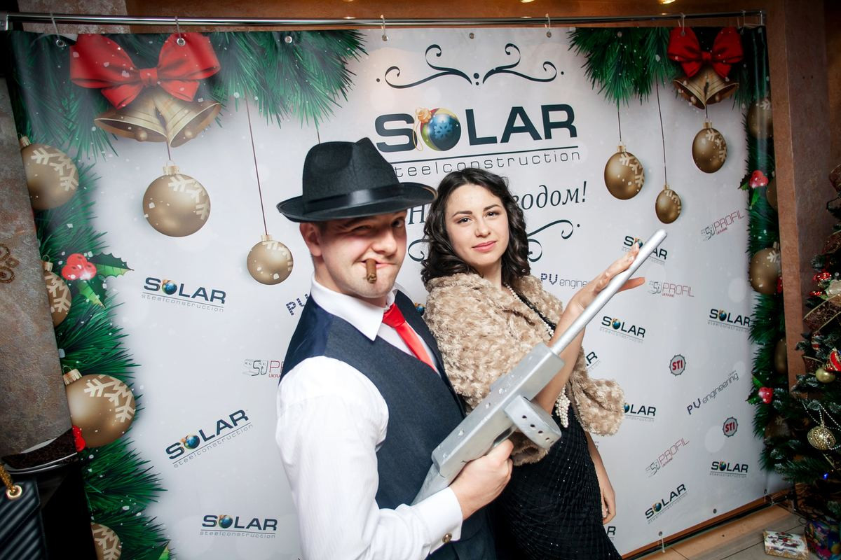 Новогодний корпоратив для Solar (Мафия 30х) - корпоратив