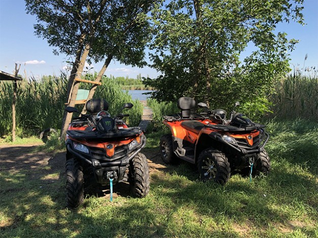 Экспедиция на квадроциклах для 3-х в Запорожье
