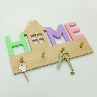 Майстер-клас  з різьблення -  Ключниця HOME - фото 1