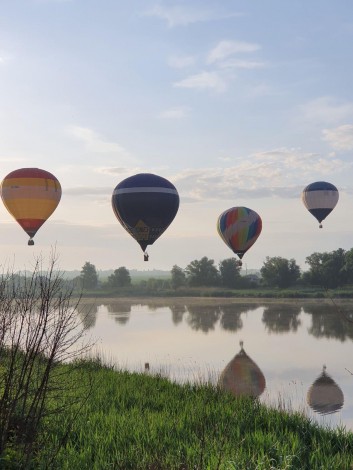 Полет на воздушном шаре в Чернигове на двоих