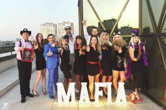 Игра Мафия на крыше Меноры - корпоратив