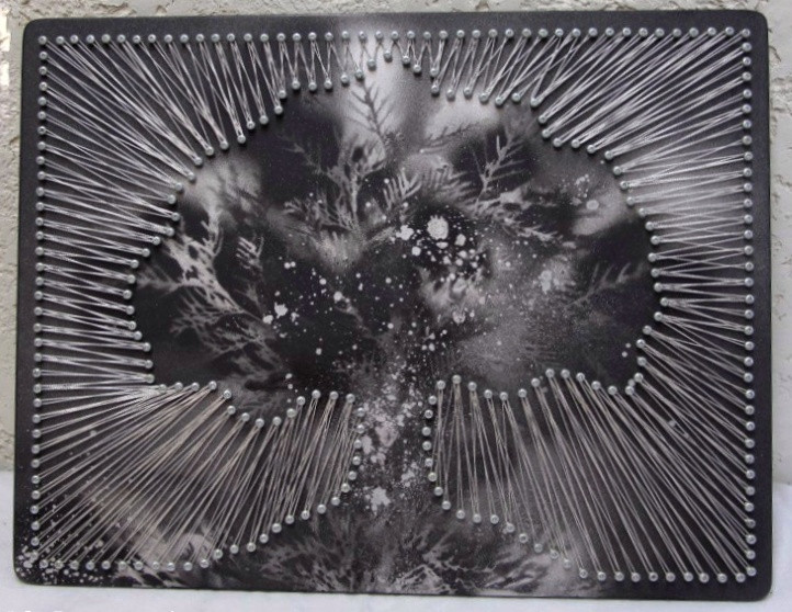 Картина в техніці String - art у Черкасах - фото 1