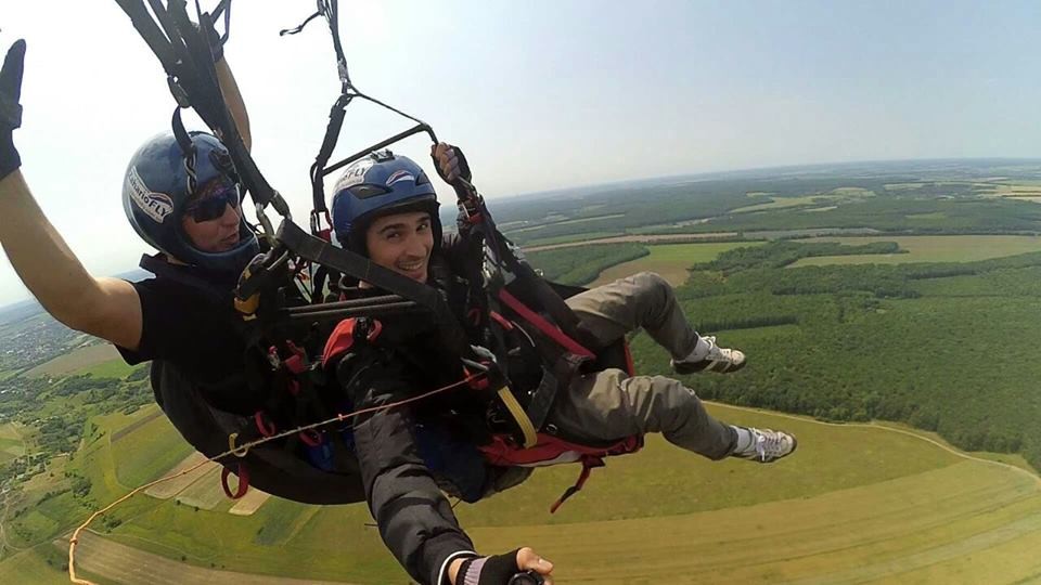 Полет на параплане в Харькове с элементами акробатики - фото 9