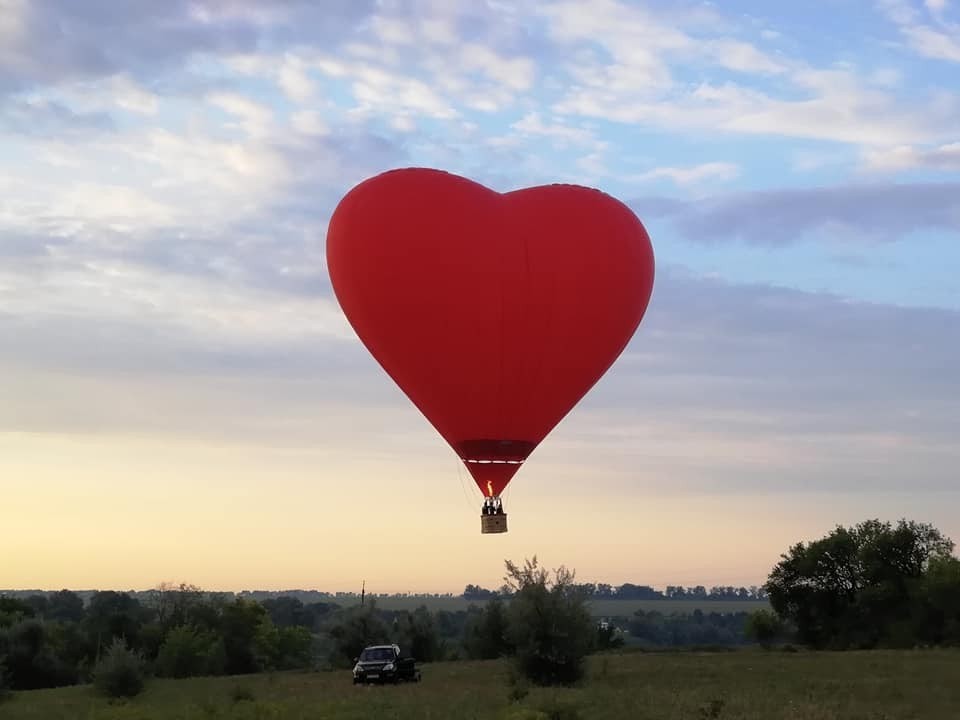 Романтический полет на шаре в Днепре - фото 20