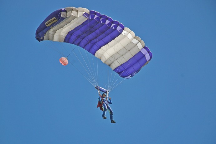 Прыжок с парашютом в Одессе, самостоятельный
