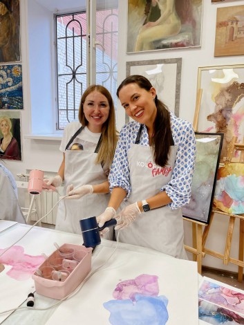 Воркшоп Спиртовые чернила в Днепре