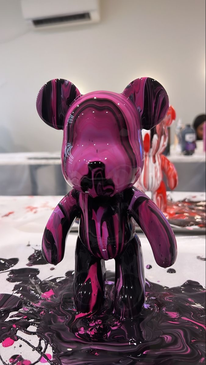 Мастер-класс росписи Bearbrick - фото 2
