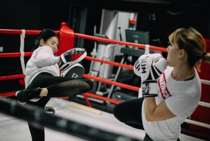 Индивидуальная тренировка по кикбоксингу в Киеве