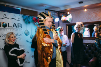 Новогодний корпоратив для Solar (Маскарад) - 