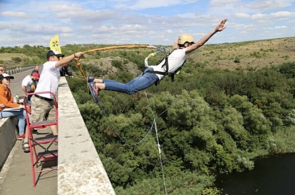 Роупджампинг з моста в Миколаєві - фото 18