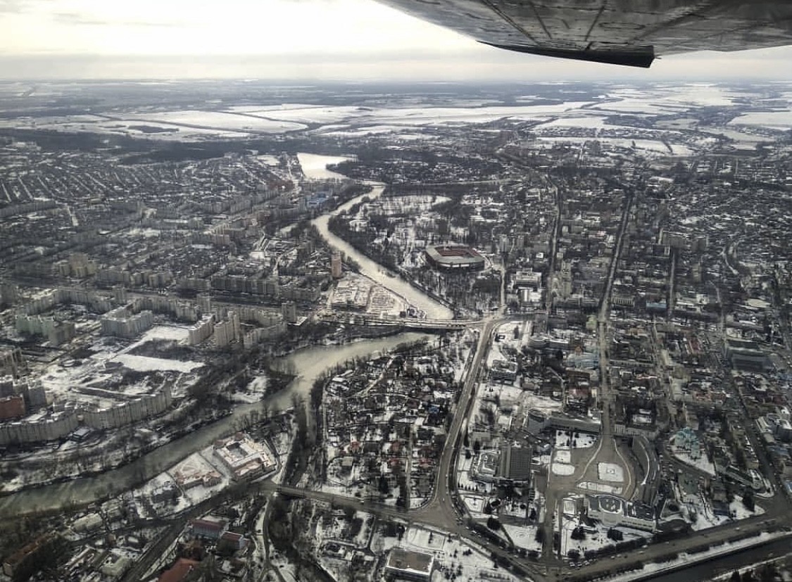 Політ на літаку Цесна в Сумах - фото 9