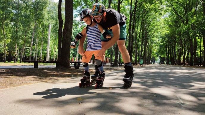 Роллершкола, індивідуальне заняття для 2, в Харкові