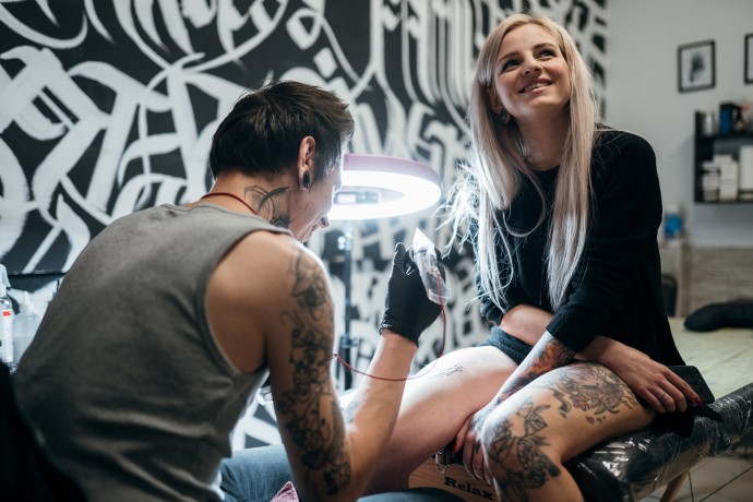 Побачення - майстер-клас з татуювання