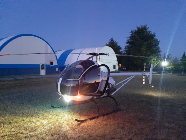 Полет на 2-х местном легком вертолете в Днепре