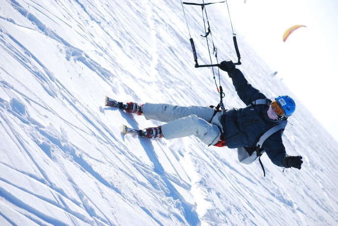 Майстер-клас сноукайтингу в Харкові