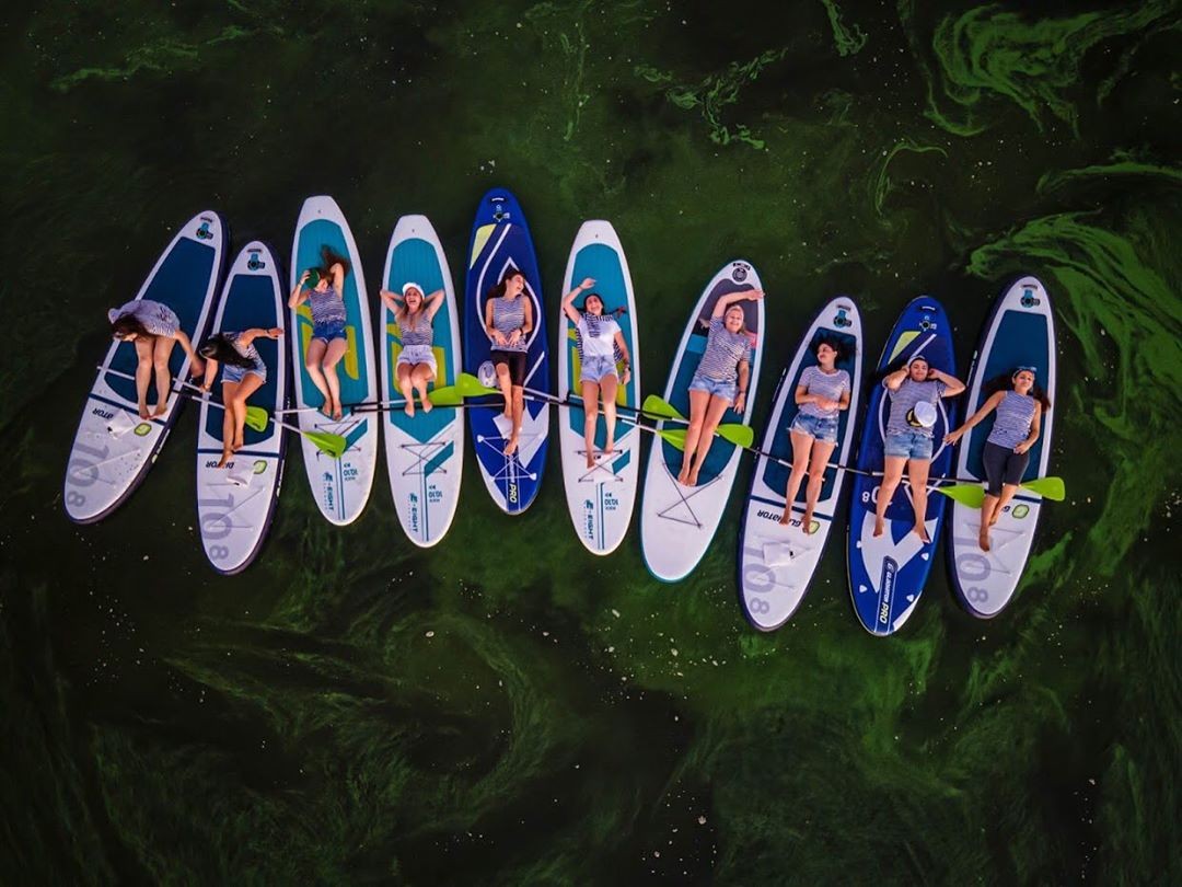 Прогулка на Sup board, прокат Сап в Днепре - фото 14