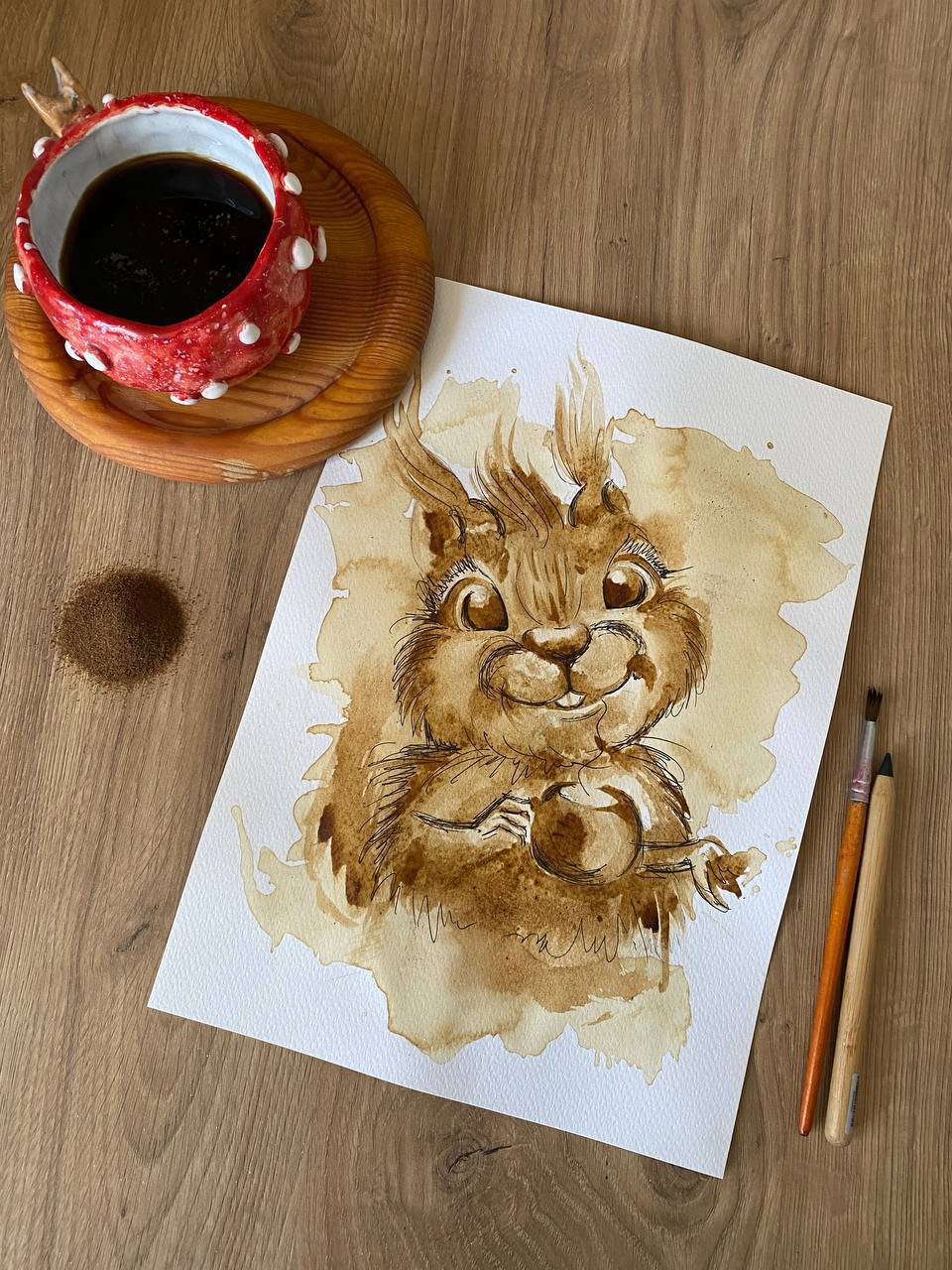 Кофейная живопись в Киеве - фото 4