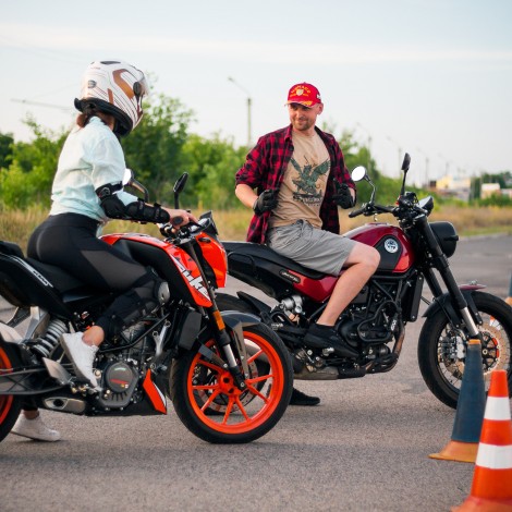 Майстер-клас їзди на мотоциклі в Тернополі