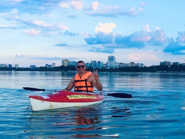 Сплав на байдарках в Черкасах