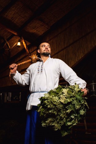 Отдых в банном комплексе в Одессе, Казак на отдыхе