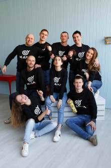 Фотосесія колективу KAVA Дніпро і наших тубусят - Фотосесія