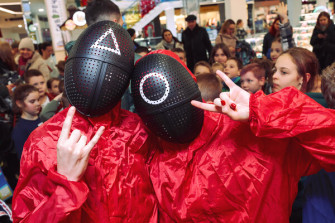 Гра в кальмара в ТРЦ Дафі - 23 лютого 2025