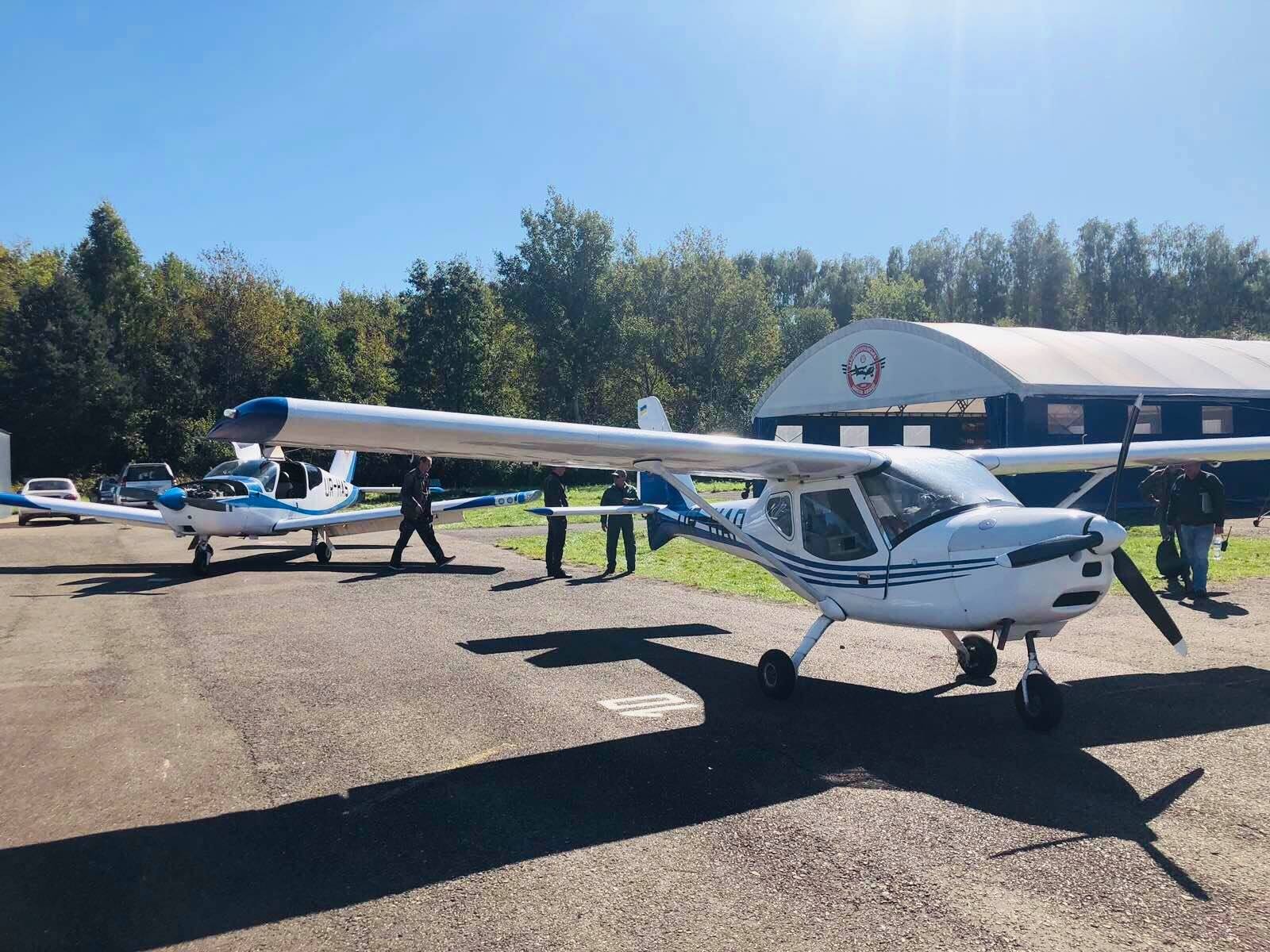 Ознакомительный полет на самолете К-10 Swift во Львове - фото 2