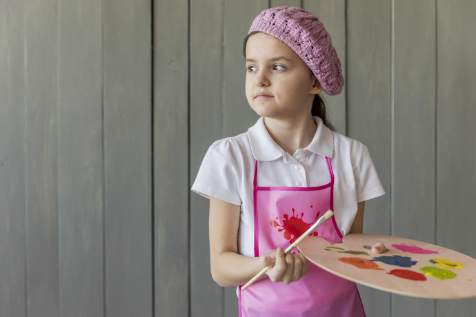 Мастер-класс объемной картины для детей в Киеве