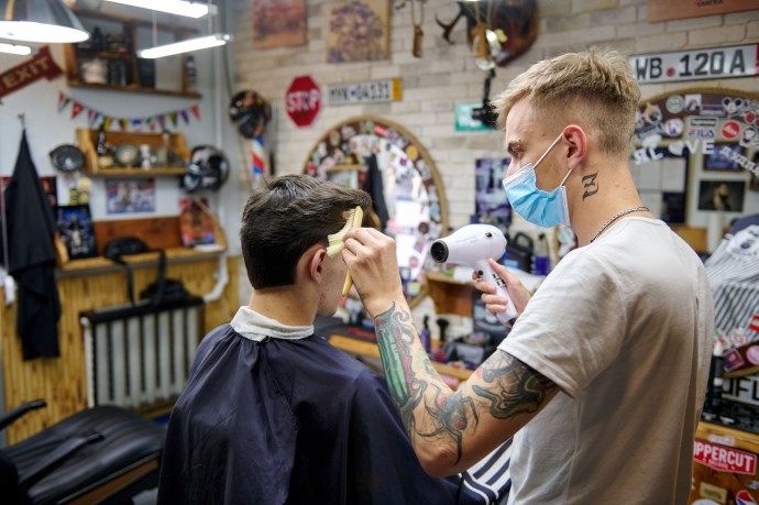 Барбершоп в Кропивницком, королевский уход