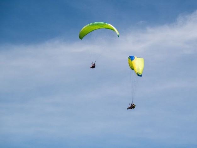 Політ на параплані над Дністровським каньйоном