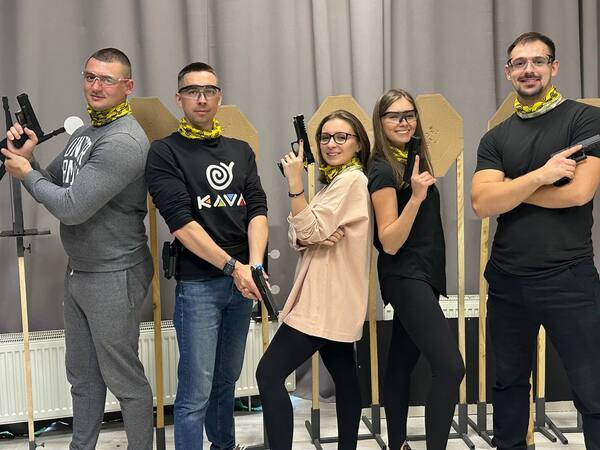 Пнемватический тир - Корпоратив KAVA
