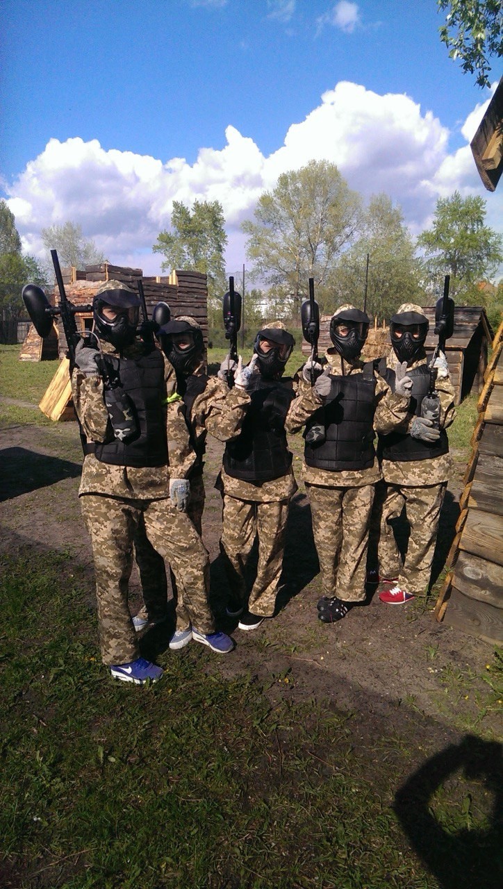 Гра в пейнтбол у Києві - фото 7