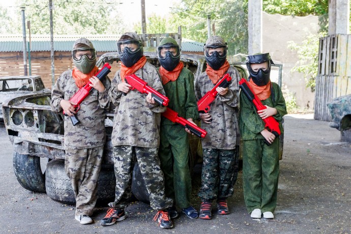 Дитячий пейнтбол у Харкові