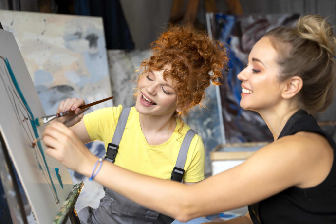 Арт-встреча для подруг