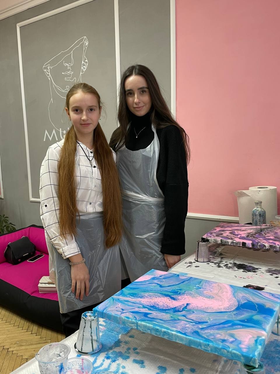 Майстер-клас Fluid Art для дитини у Вінниці - фото 1