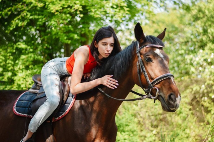 Курс верхової їзди в Рясне\4 заняття