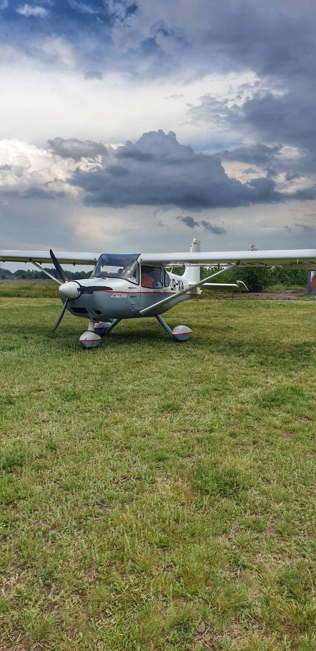 Полет на самолете Swift K-10 ХИАТ в Запорожье - фото 6