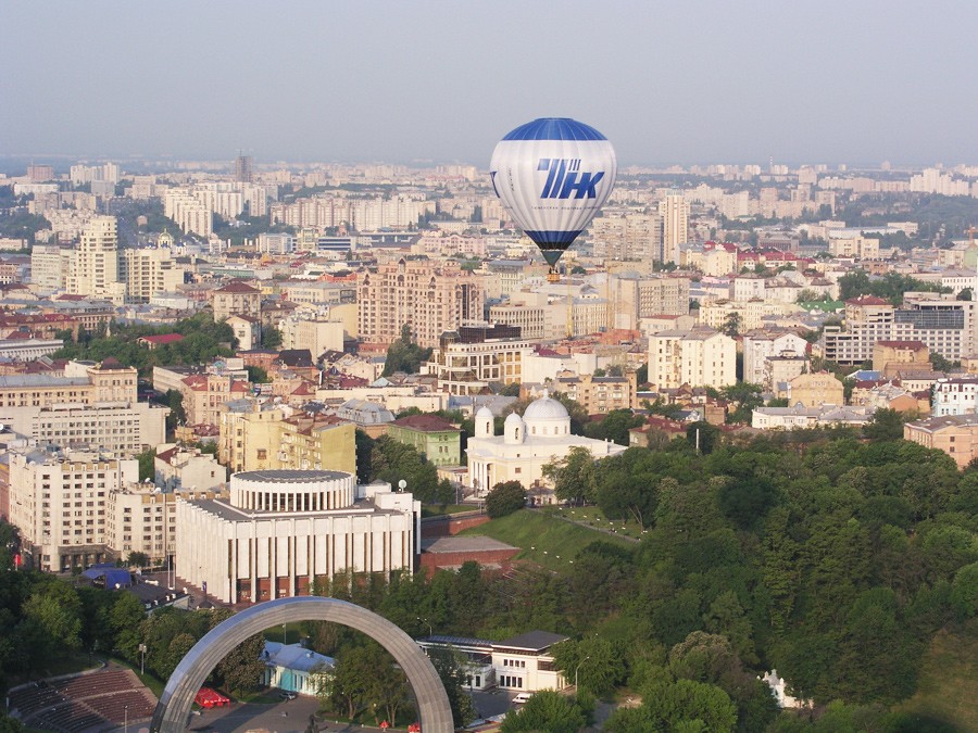 Політ на повітряній кулі в Києві - фото 1