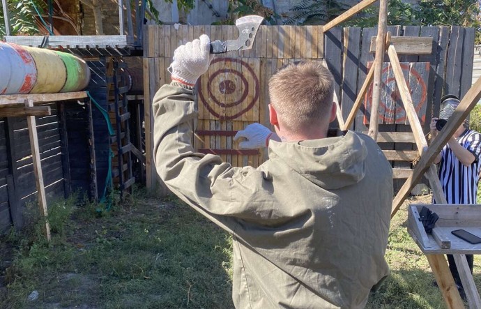 Метание топоров в Одессе