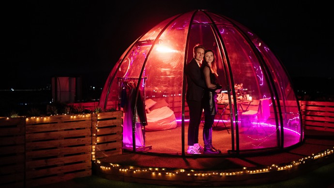 Побачення на даху під куполом з фотографом у Києві