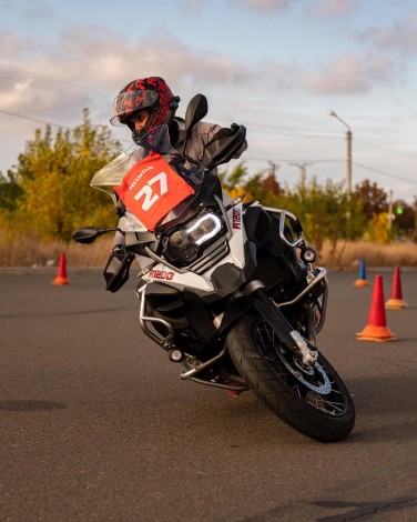 Мастер-класс езды на мотоцикле в Одессе